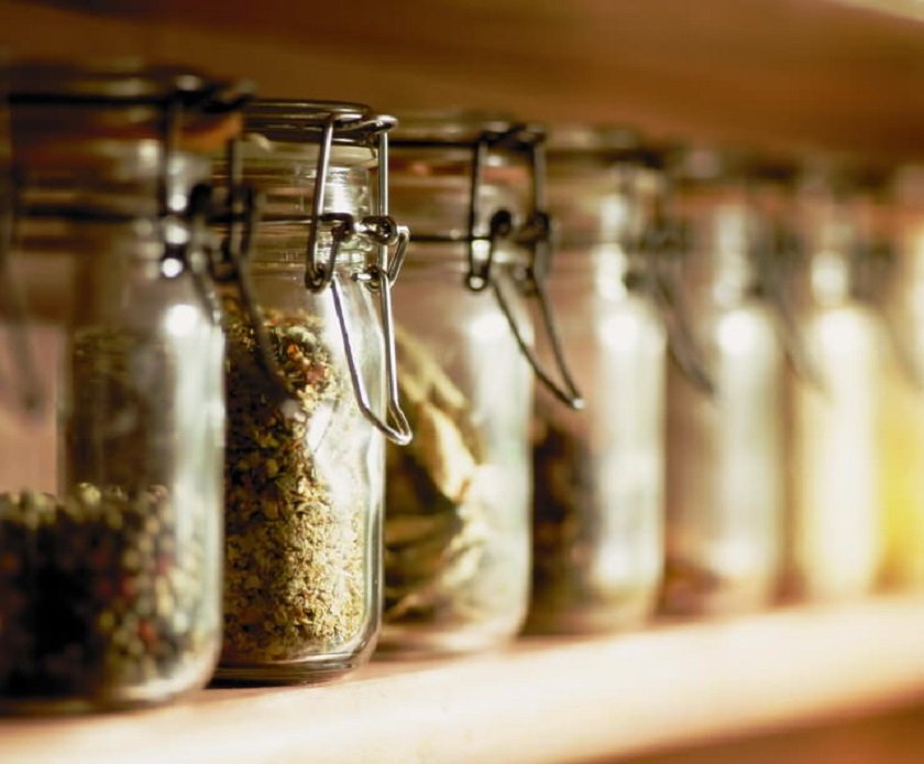 хранение продуктов на маленькой кухне