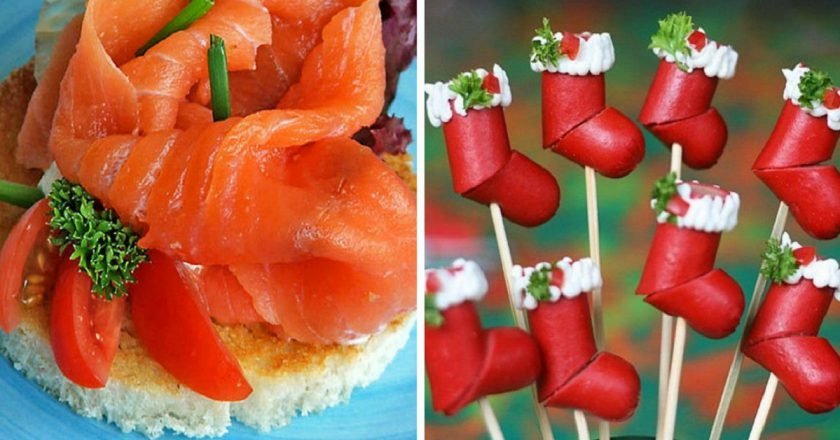 Идеи для канапе праздничные закуски фото