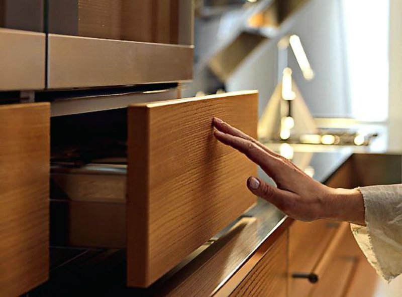 компактное хранение на кухне