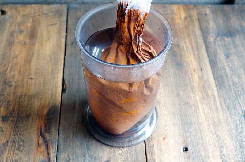 жидкий шоколад