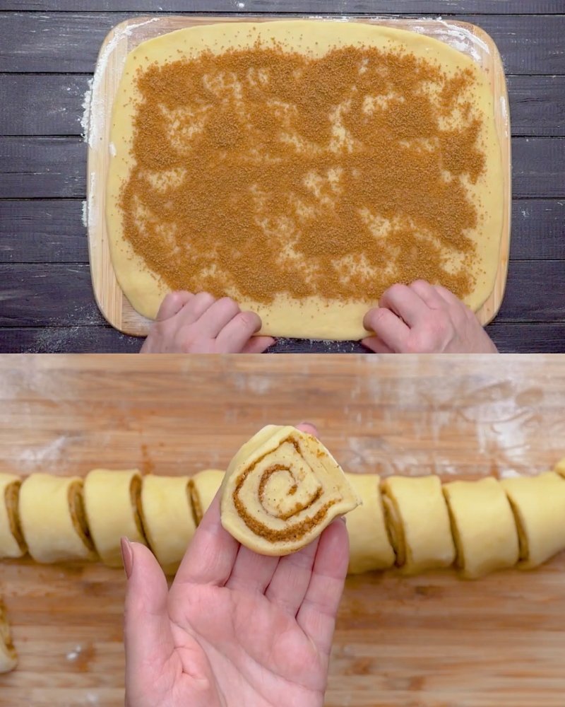 булочки с корицей