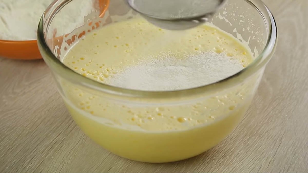 тесто на бисквит