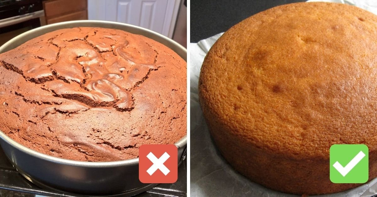 Почему трескается торт