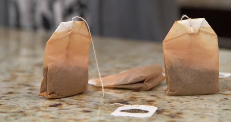 как использовать чайные пакетики