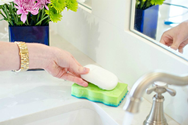 как использовать кухонные губки