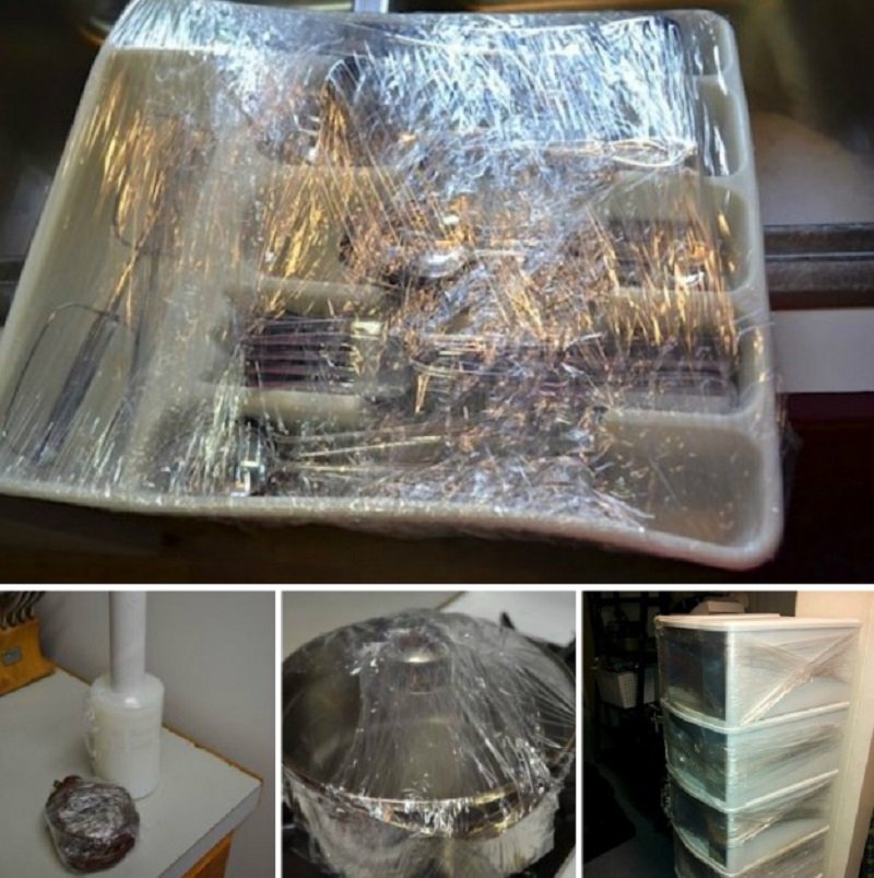 хитрости с пищевой пленкой