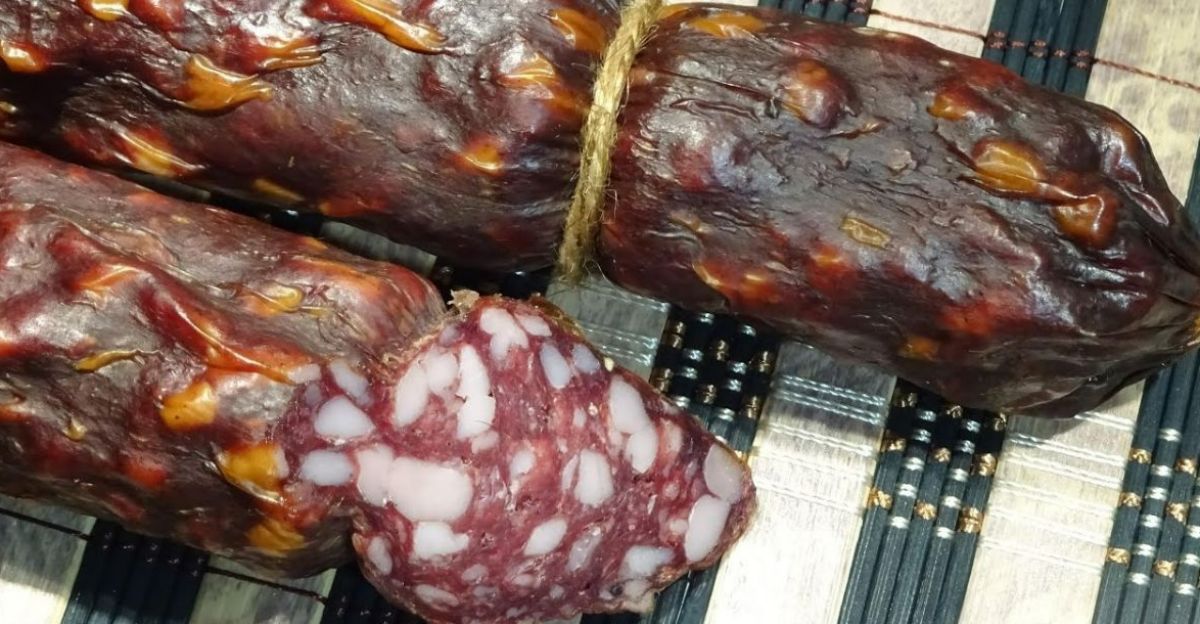 как почистить сырокопченую колбасу