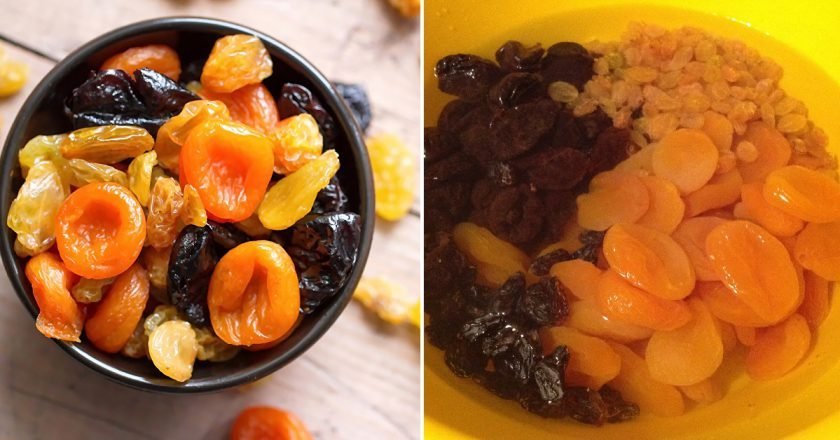 Как мыть сухофрукты