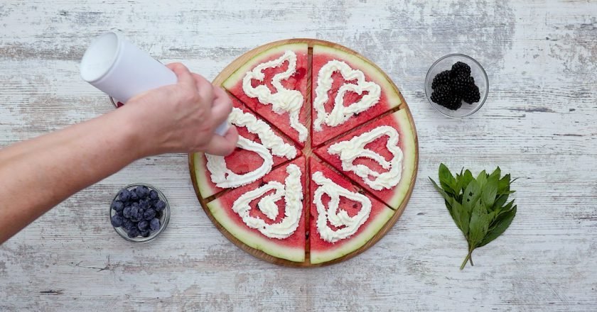 пицца из арбуза