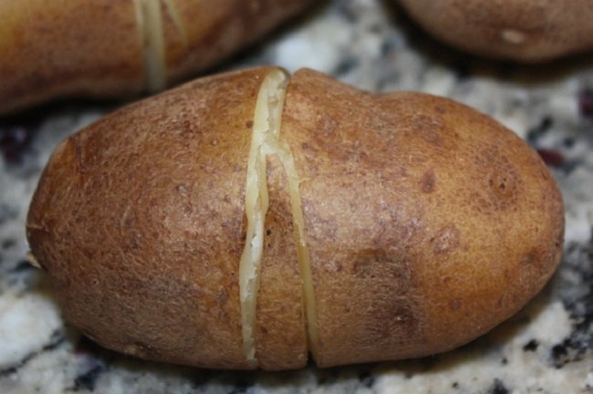 чистка картофеля