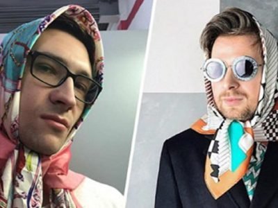 Как носить платок, если ты мужчина