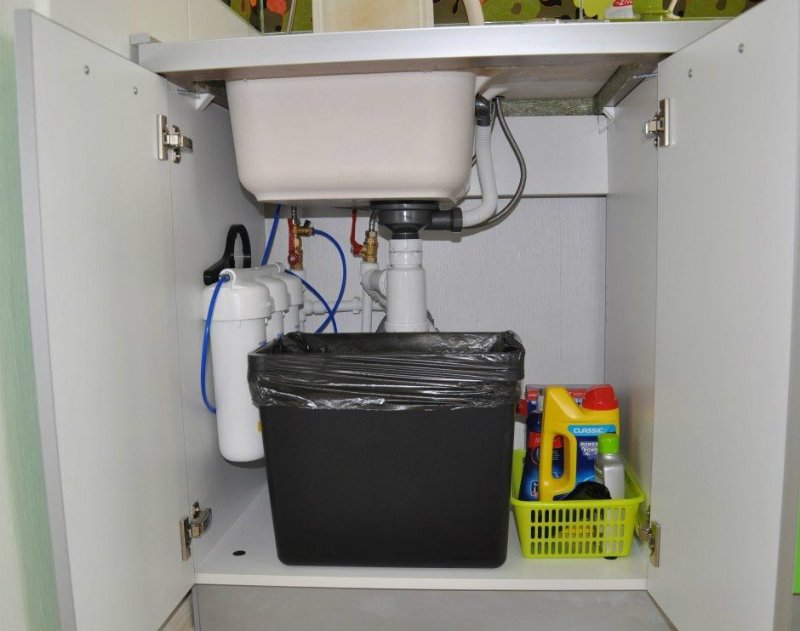 система очистки воды под мойкой