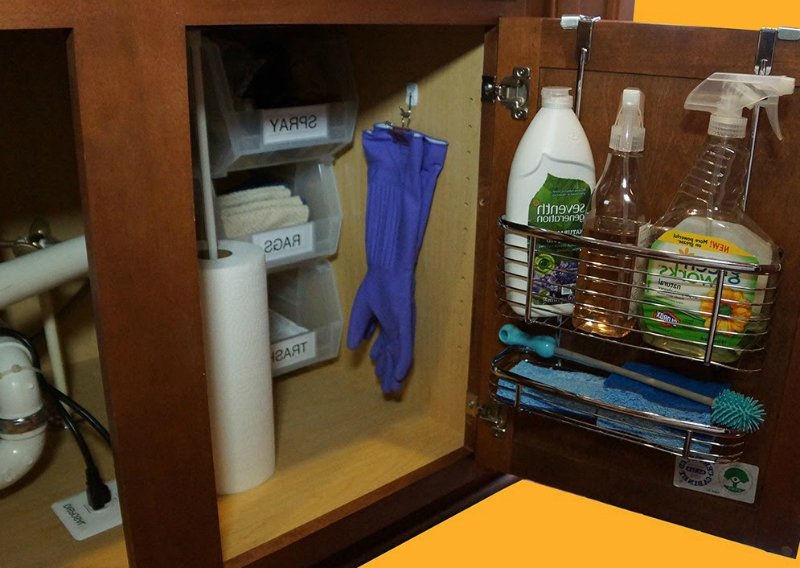 хранение на дверцах