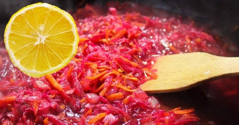 как обжарить свеклу