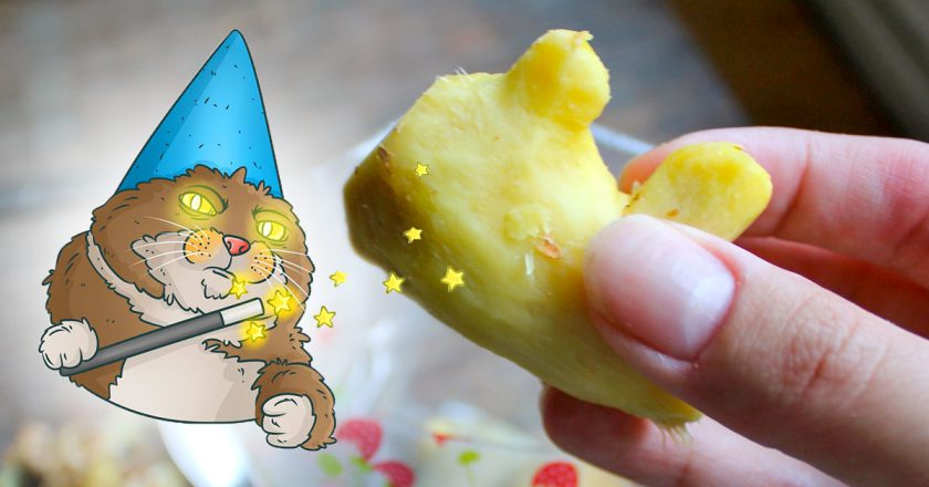 очистка имбиря