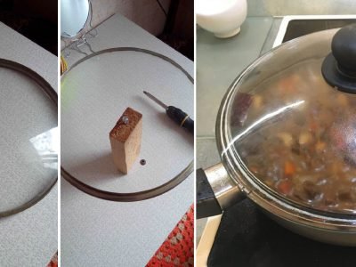 Как очистить крышки от жира