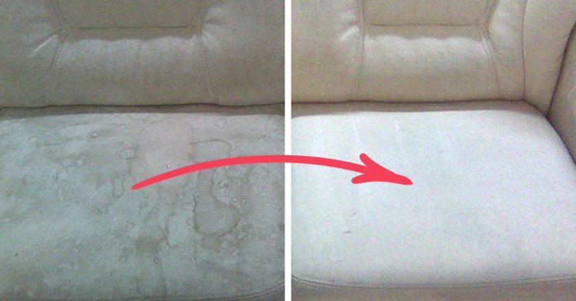 Как очистить мягкую мебель