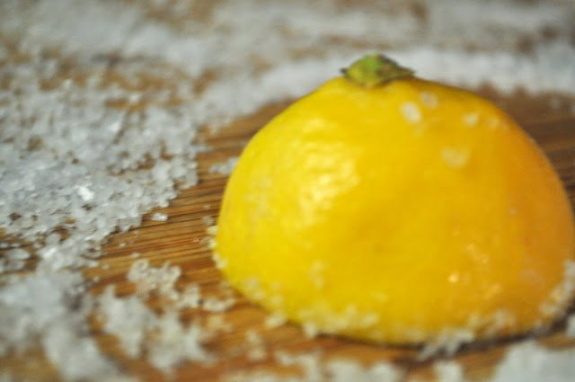 очистка разделочной доски фото