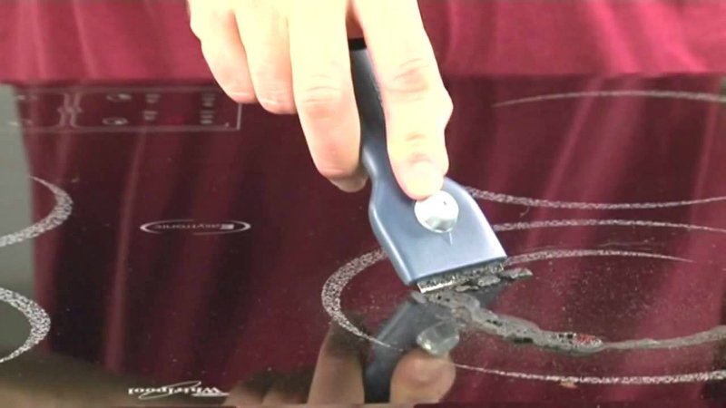 как очистить стеклокерамику