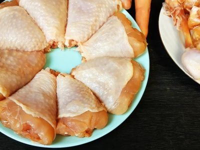 Как отделить мясо от кости голени