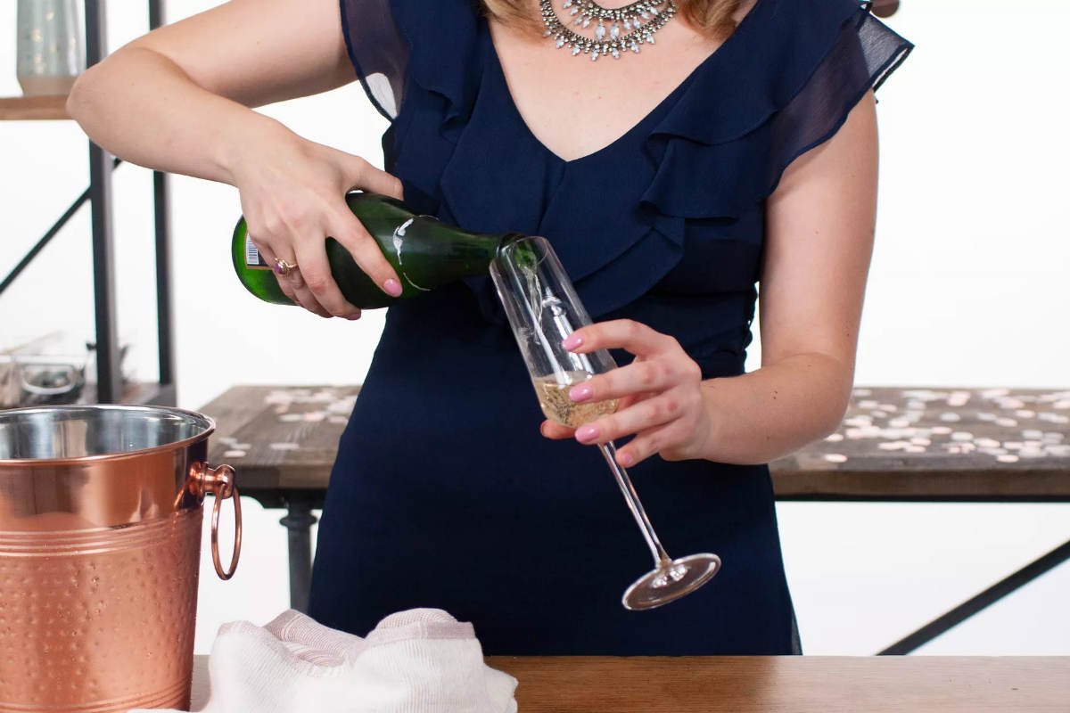 пена шампанского