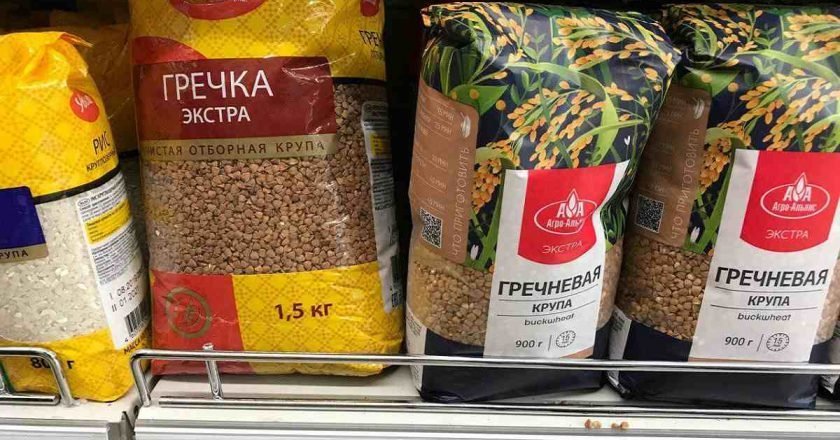 разная цена гречки