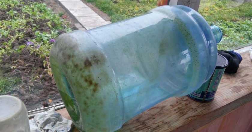 Как отмыть бутыль