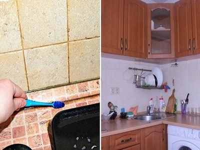 Как отмыть кухню от жира