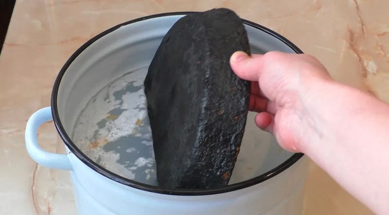 Как отмыть нагар клеем - Со Вкусом
