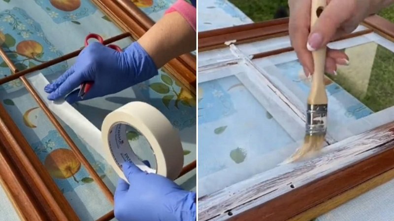 покраска дверок