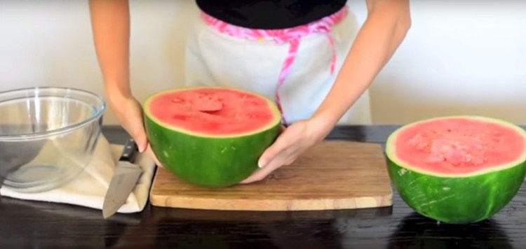 нарезка арбуза фото