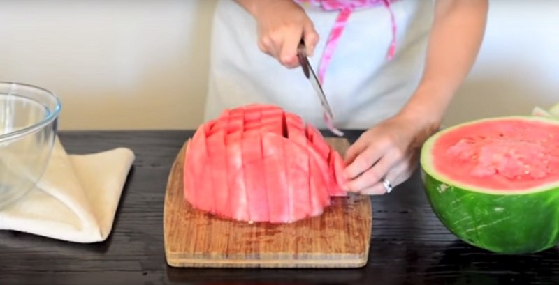 нарезка арбуза фото
