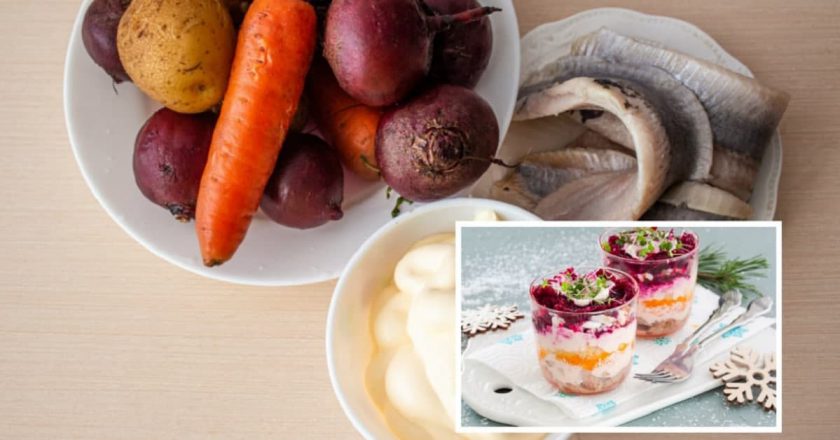 рецепт сельди под шубой