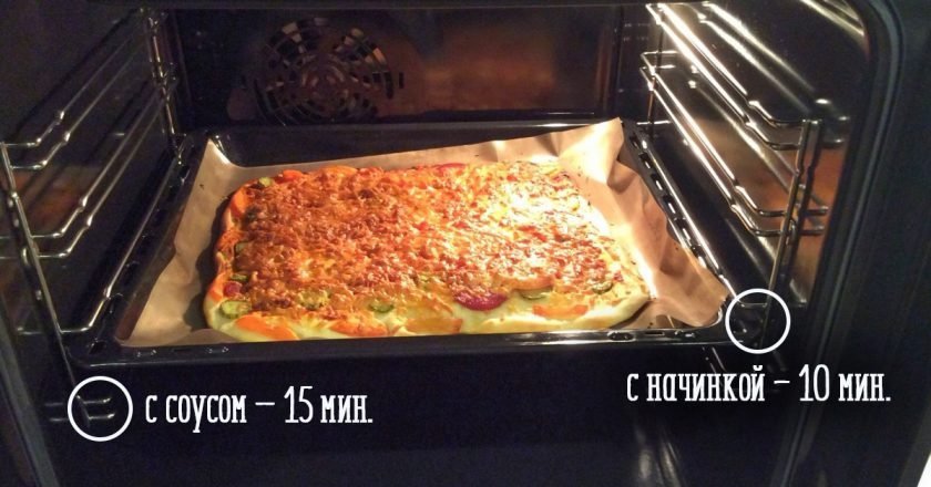 Как правильно готовить пиццу