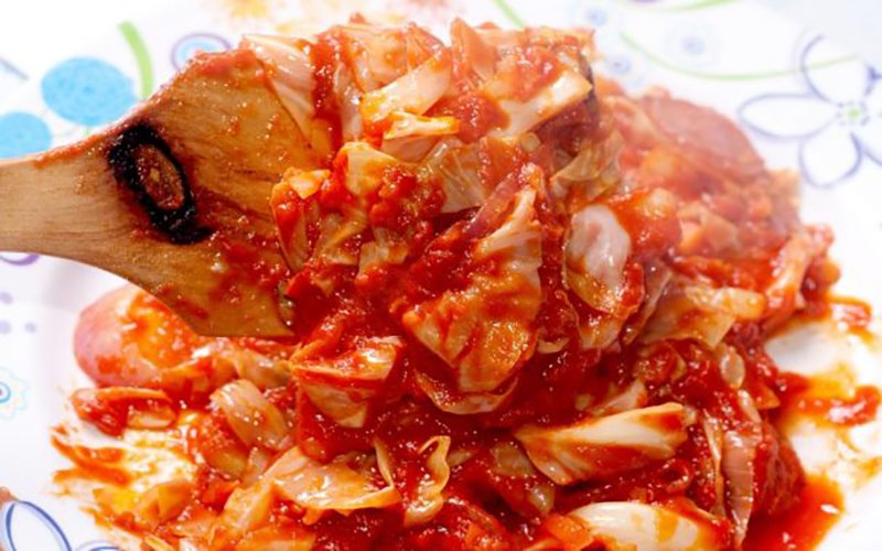 капуста в томатной пасте