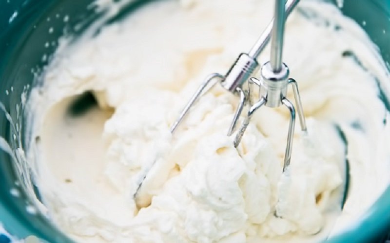 как правильно взбить сливки