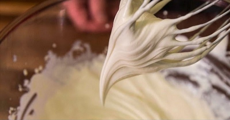 как правильно взбить сливки