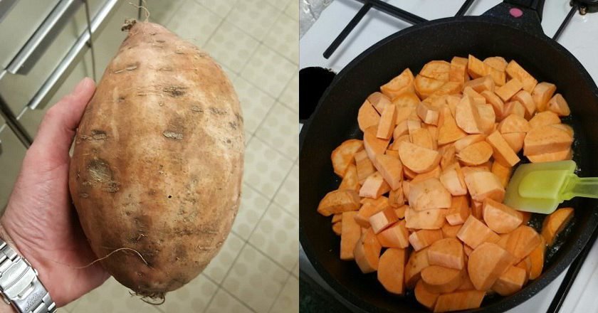 сладкий картофель