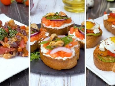 Как приготовить брускетты