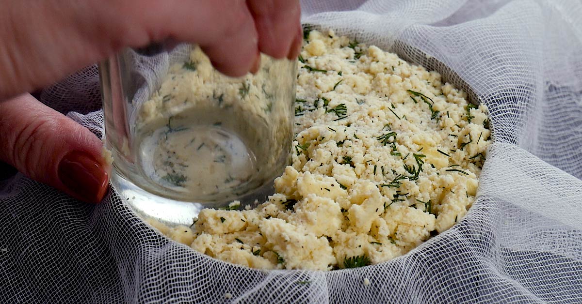 сыр с укропом