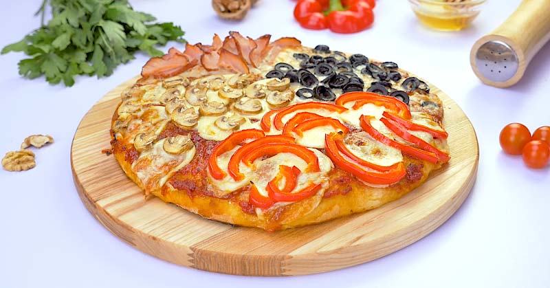 пицца 4 сезона