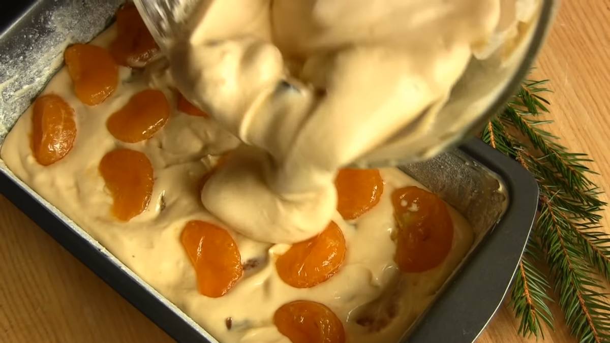 выпечка с мандаринами