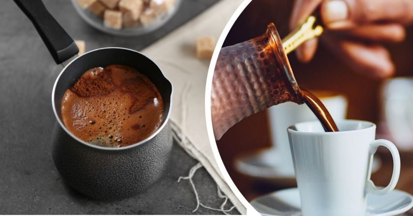 как приготовить кофе в турке