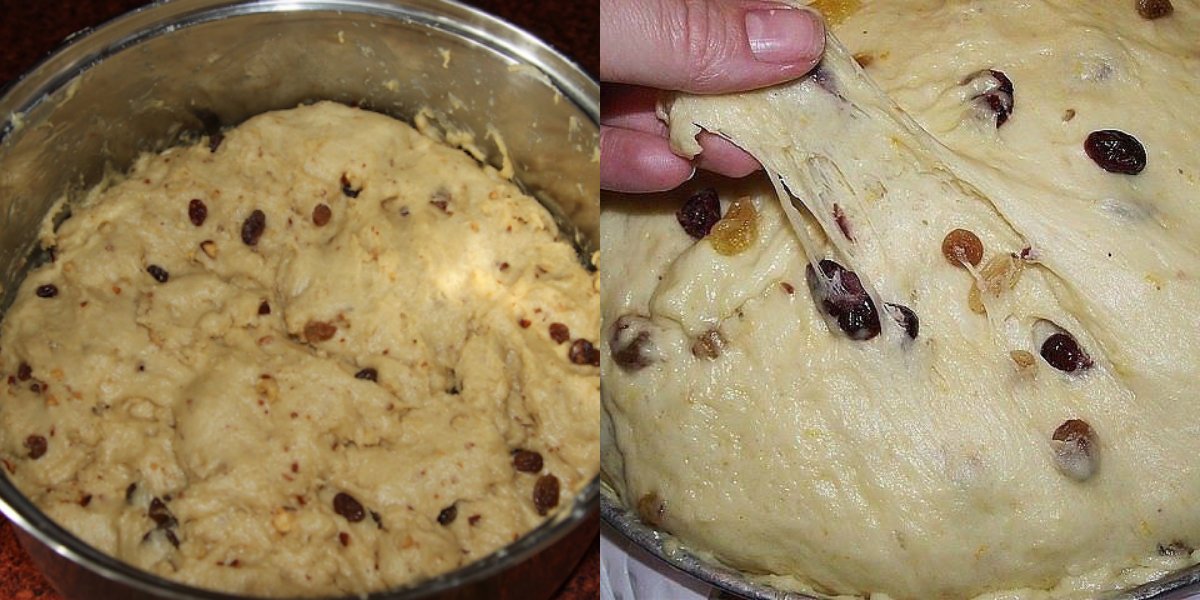 тесто для куличей