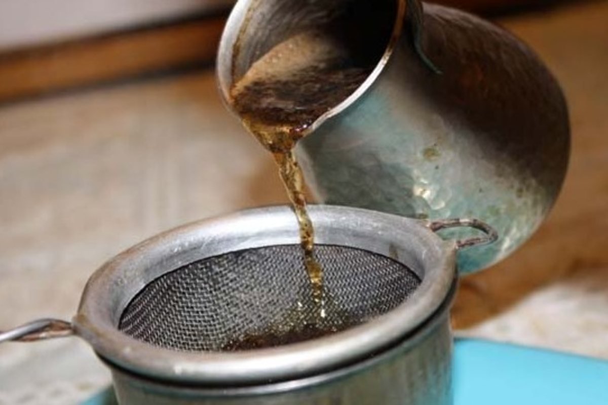 как процедить кофе