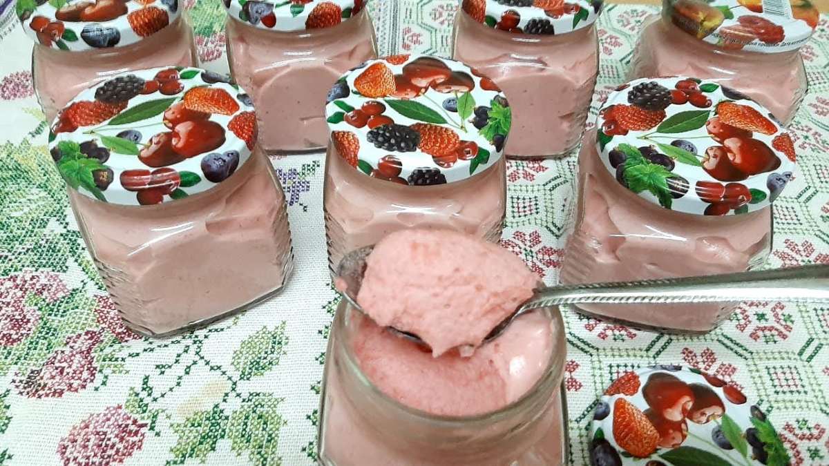 ягодное суфле