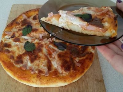 Как приготовить пиццу дома