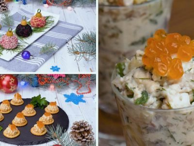Как приготовить праздничные закуски из сельди