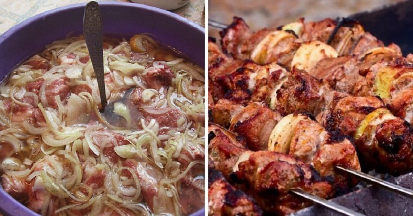 как замариновать мясо