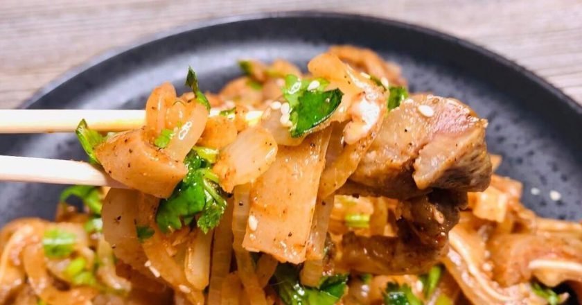 маринованные уши с луком